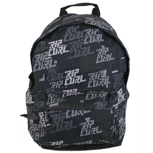 Rip Curl Mens Rip Curl Comic Dots Dome Backpack D90 Black
