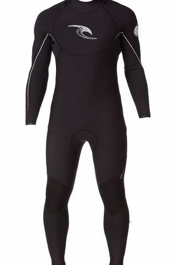 Rip Curl Mens Rip Curl E-Bomb 4/3mm Back Zip Wetsuit -