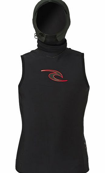 Rip Curl Mens Rip Curl Flash Bomb 0.5mm Hooded Sleevless