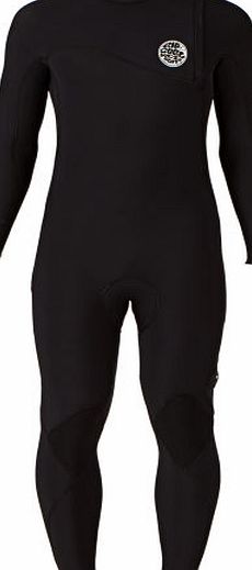 Rip Curl Mens Rip Curl Flash Bomb 5/3mm Zip Free Wetsuit