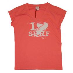 Womens Pulpurina T-Shirt - Coral Mania