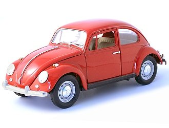 VW Beetle (1967) (1:18 scale in Red)