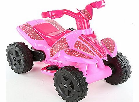 Roadsterz 6V Electric Ride On Quad - Pink