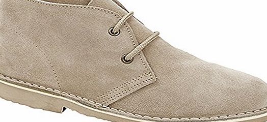 Roamer Womens/Ladies Real Suede Unlined Desert Boots (7 UK) (Light Taupe)