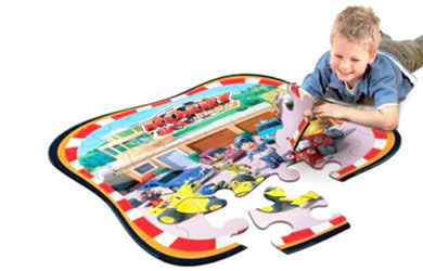 the Racing Car - Giant Floor Puzzle