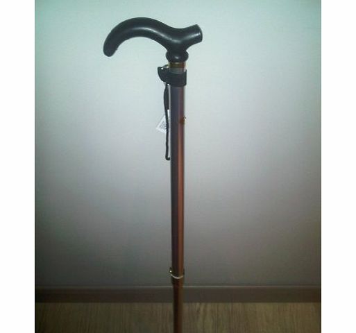 Robbys Extendable/Adjustable Walking Stick (6 Hole) amp; Sole Grip
