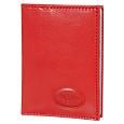 Red Calf Leather Book Card Holder