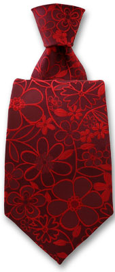 Florence Red Silk Tie by