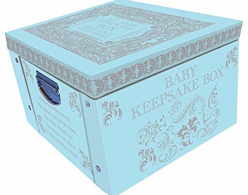 Blue My Baby Keepsake Box A Lifetime Of Memories Large Collapsible Storage Box