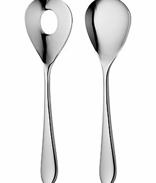 Robert Welch Norton Spoon and Fork Salad Serving