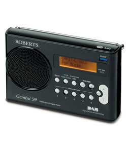 Roberts Ecologic 1 DAB/FM Radio with Battery Charger