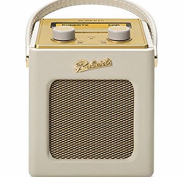 Roberts Radio Revival Mini DAB/DAB /FM Digital Radio - Pastel cream