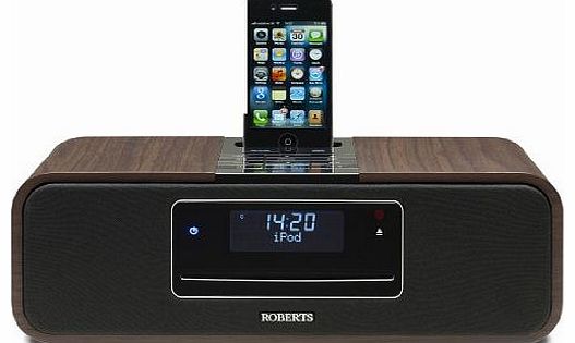 Roberts Radios Roberts Sound 100 Bluetooth CD/DAB/FM Digital Sound System with Dock for iPod/iPhone