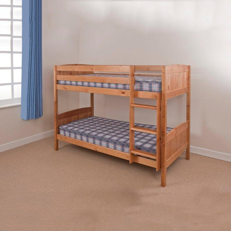 ROBIN Antique Bunk Bed with Matresses