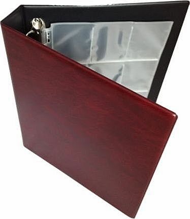 Robin Hood Direct Trading Card Storage Album with 30 Pages Red