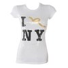 NY Sequin T-Shirt (White)
