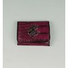 RocaWear Tri-Fold Croc Wallet (Grape)