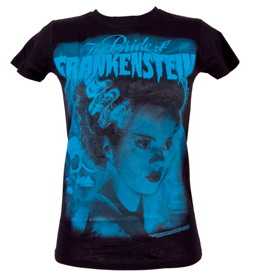Ladies Bride Of Frankenstein T-Shirt from Rock