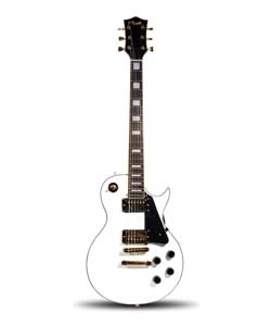 Rockburn Custom LP Electric Guitar White