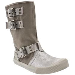 Female Rocket Dog Jailer Fabric Upper Casual in Silver