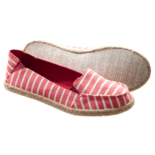 Shoes - Clover - Red Super Stripe