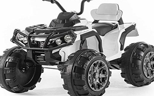 Rocket Dune Quad 12v Electric Battery Ride on Quad (White)