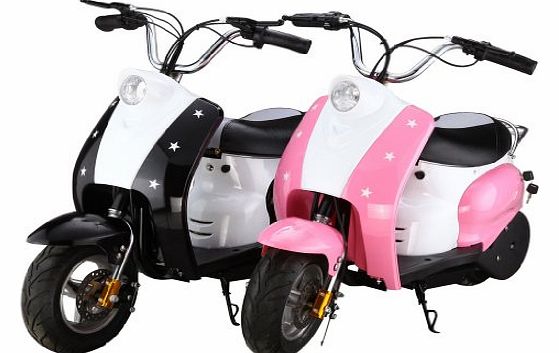 Retro Pocket Mod - 24v Ride on Scooter (Pink)