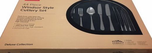 Rockingham Forge Windsor Cutlery Sets 44 Piece Set