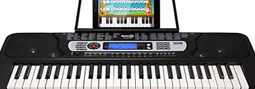 Rockjam  54-Key Portable Digital Piano Keyboard with Music Stand and Interactive LCD Screen