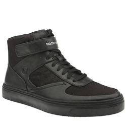 Rockport Male R/Port Heisley Leather Upper Fashion Trainers in Black