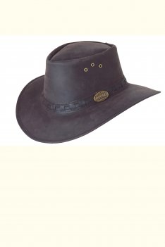 Leather Ranger Hat