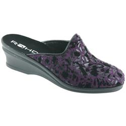 Rohde Female 2375 Textile Upper Synthetic Lining in Black, Purple