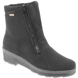 Female Roh2873 Textile Upper Textile Lining Casual Boots in Black