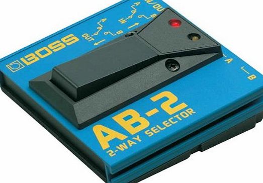 ROLAND Boss: AB-2 2-Way Selector Footswitch. For Electric Guitar