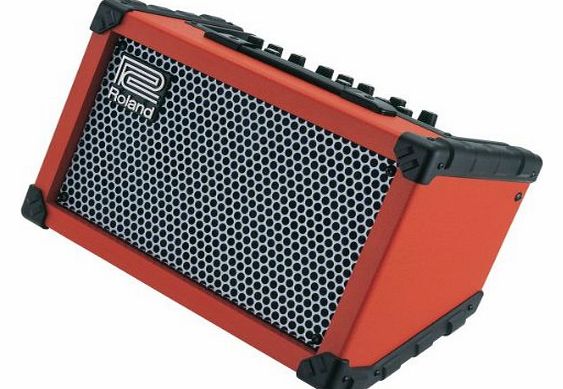 ROLAND  Cube Street battery powered stereo amp (Red)