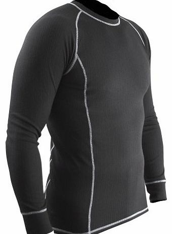 2003 Medium Functional Underwear Shirt for Men - Black