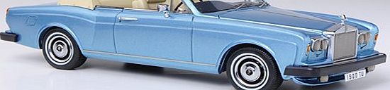 Rolls Royce Corniche DHC, met. light blue, RHD , 1977, Model Car, Ready-made, Neo 1:43