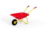 Rolly Metal Wheelbarrow Red and Yellow