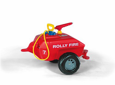 Rolly Toys Red water tanker with spray nozzle