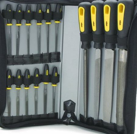 Rolson 24779 16pc File Set With Pouch