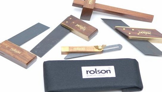 Rolson 56900 5pc Mini Wood Working Set