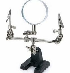 60335 Heavy Duty Helping Hand with 60mm Magnifying Glass