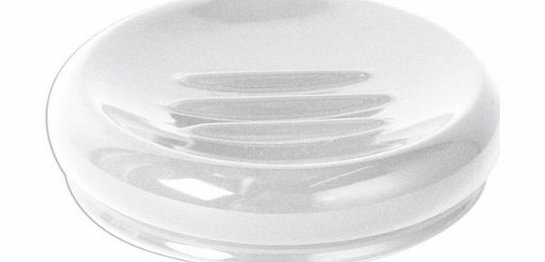 Roman Dietsche Enzo Rodi 83841 Soap Dish Ceramic Free-Standing Round White