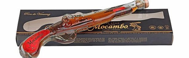 Ron Mocambo Rum - 10 yo Glass Buccaneer Pistol - 20cl