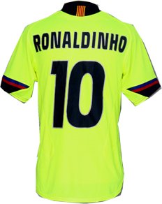 Nike Barcelona away (Ronaldinho 10) 05/06