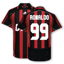Adidas 06-07 AC Milan home (Ronaldo 99) CL style