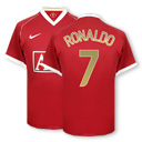 Nike 06-07 Man Utd home (Ronaldo 7) CL