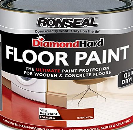 Ronseal Diamond Hard Floor Paint 750ml Terracotta