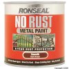 No Rust Dark Brown Metal Paint 250ml
