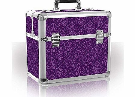 Roo Beauty Limited Beauty Box Mamba Imperial Purple Cosmetics Case Professional Beauty Tools Storage Holder